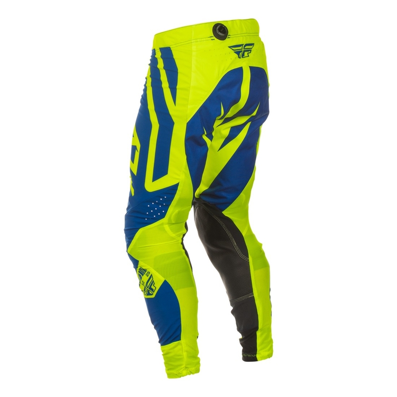 Motokroso kelnės FLY Racing Lite Lancer blue-fluo yellow