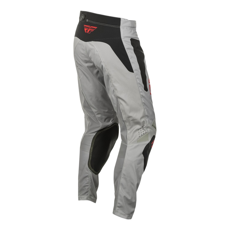 Motokroso kelnės FLY Racing Kinetic Sym grey-red-black