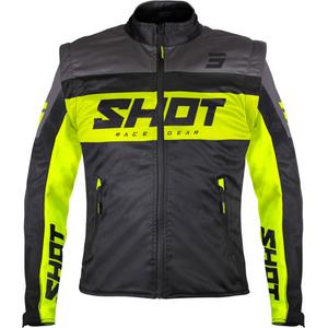 Softshell striukė "Shot Softshell Lite" juoda-fluo geltona