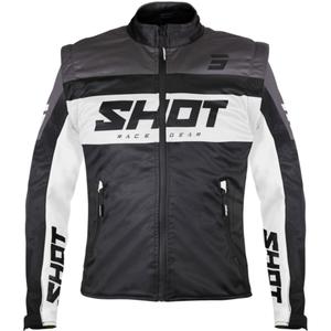 Softshell striukė "Shot Softshell Lite" juoda ir balta