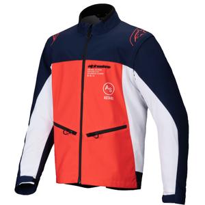 Alpinestars Lite Dura Softshell striukė mėlyna-oranžinė-balta