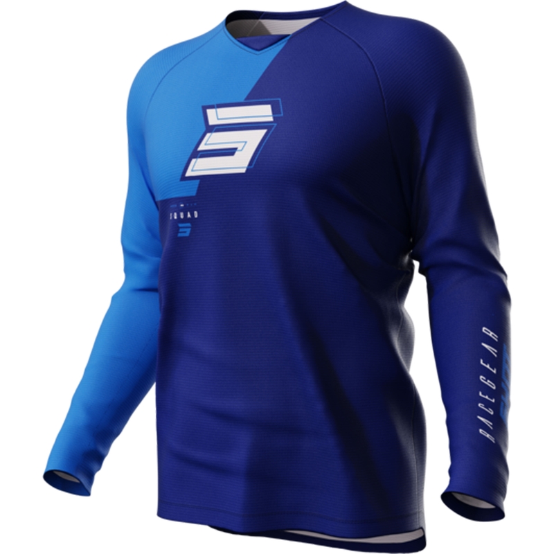 Motokroso marškinėliai Shot Squad blue išpardavimas