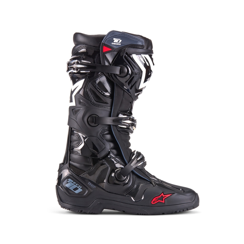 "Alpinestars Tech 10 Enduro" juodi motociklų batai