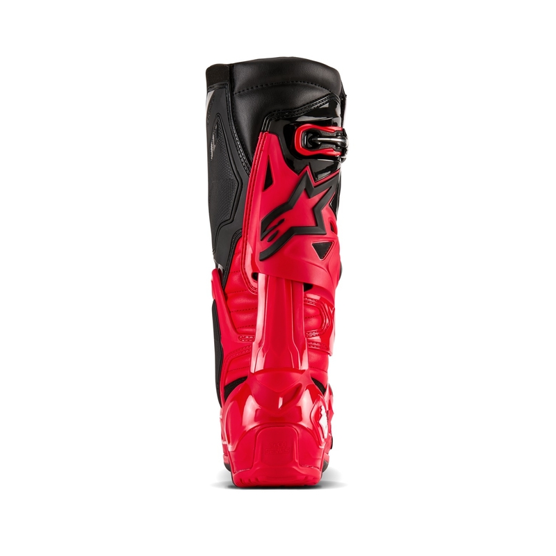 Alpinestars Tech 10 Enduro raudonai-juodai-balti motociklininko batai
