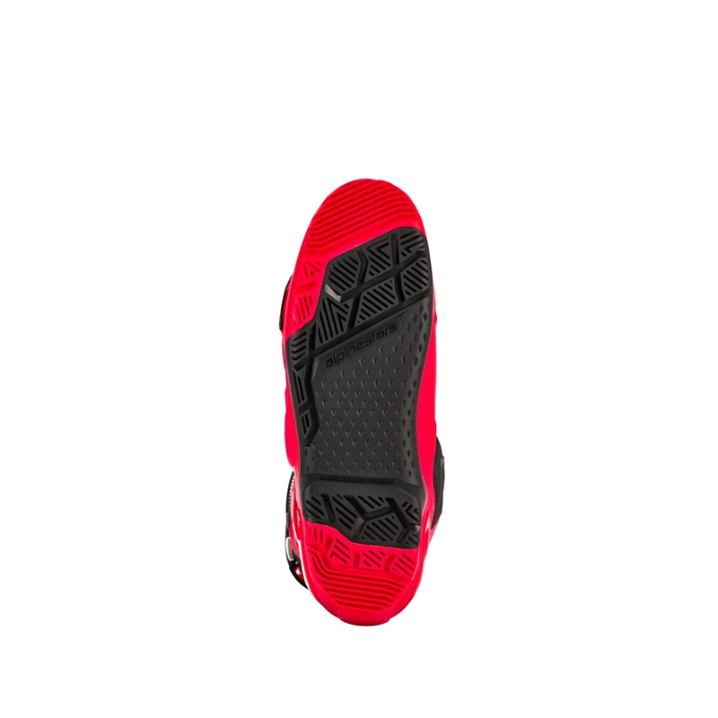 Alpinestars Tech 10 Enduro raudonai-juodai-balti motociklininko batai