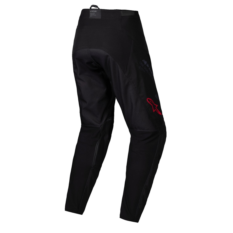 Alpinestars PRO-Dura motokroso kelnės juodai baltos