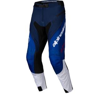 Alpinestars PRO-Dura motokroso kelnės mėlynos ir baltos spalvos