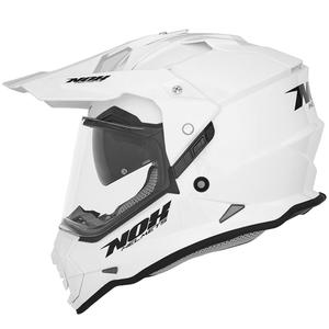 Enduro šalmas NOX N312 pearl white