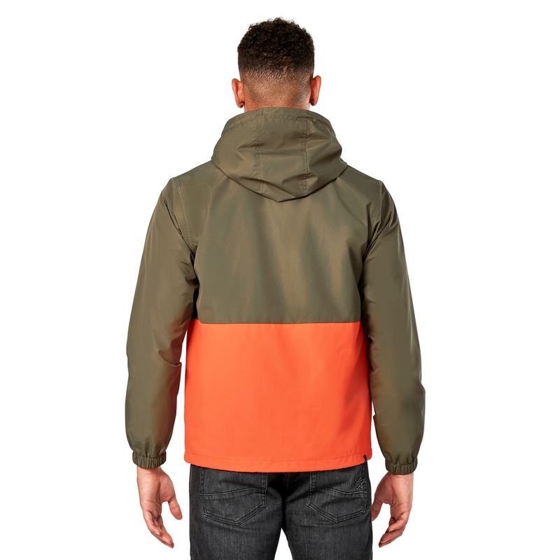 "Alpinestars Speeded Windbreaker" striukė žalia-oranžinė