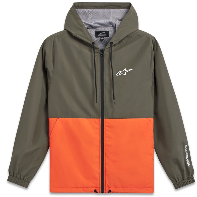 "Alpinestars Speeded Windbreaker" striukė žalia-oranžinė