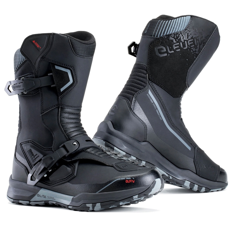 Eleveit TONALE WP juodi motociklininko batai