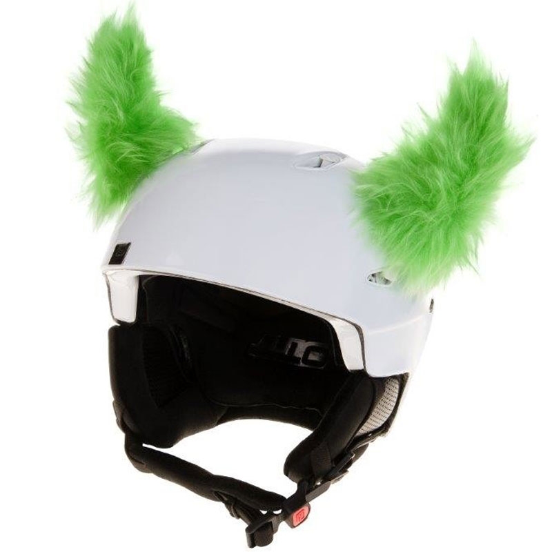 "Crazy Ears" šalmas Ausys Ragai Žalia
