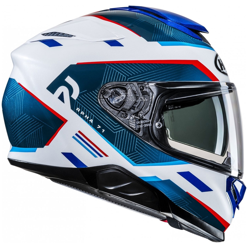 Integrální helma na motorku HJC RPHA 71 Ellon MC21 bílo-modro-červená