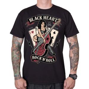 Marškinėliai Black Heart Bass Pin Up black