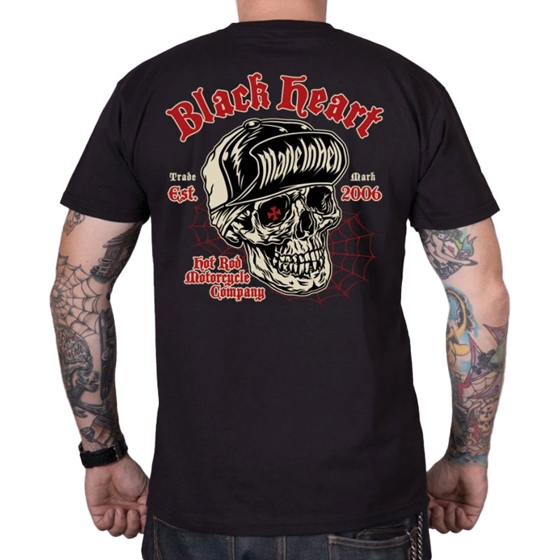Marškinėliai Black Heart Gravity black