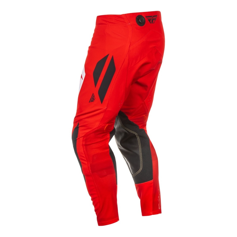 Motokroso kelnės FLY Racing Evolution raudona-balta-juoda