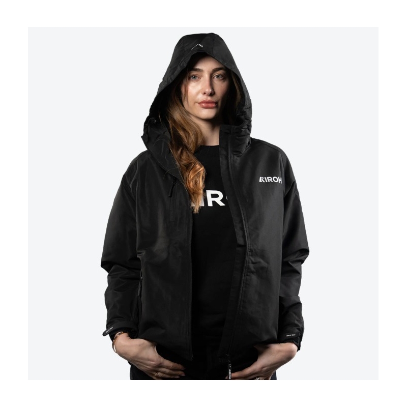 Neperšlampama striukė "Airoh" juoda