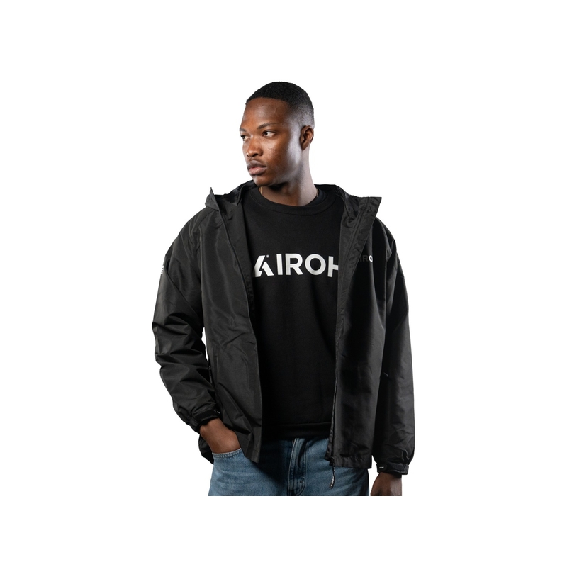 Neperšlampama striukė "Airoh" juoda