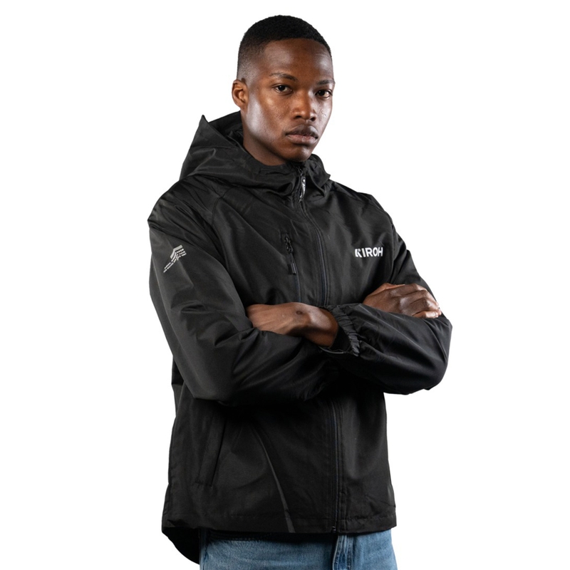 Neperšlampama striukė "Airoh" juoda