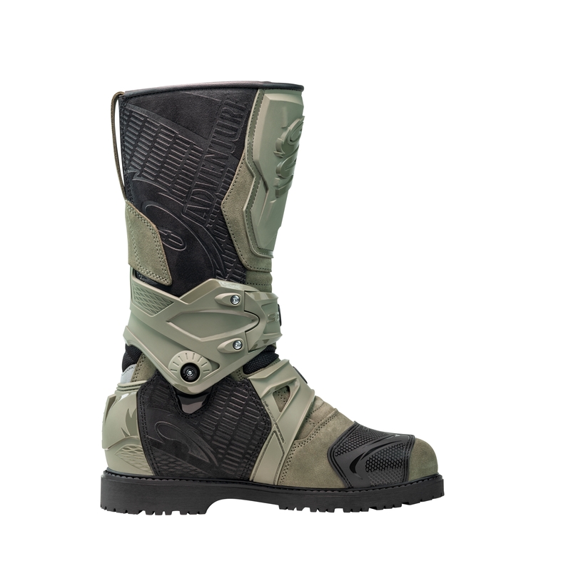 SiDi Adventure Gore-Tex 2 Kariniai chaki spalvos motociklininko batai