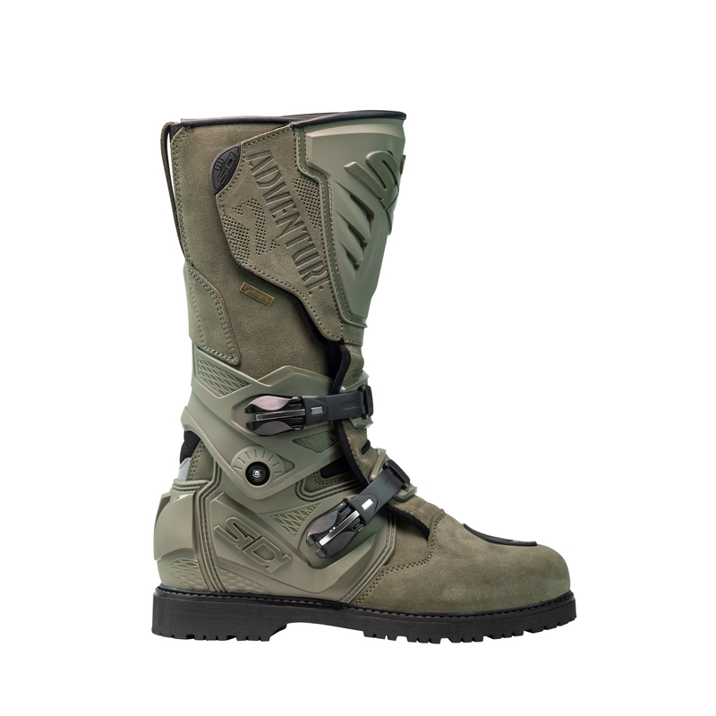 SiDi Adventure Gore-Tex 2 Kariniai chaki spalvos motociklininko batai