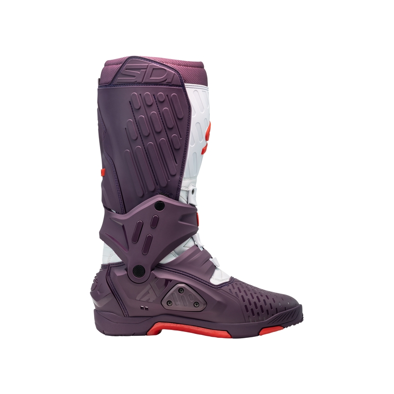 "SiDi Crossair" bordo ir baltos spalvos motociklininko batai
