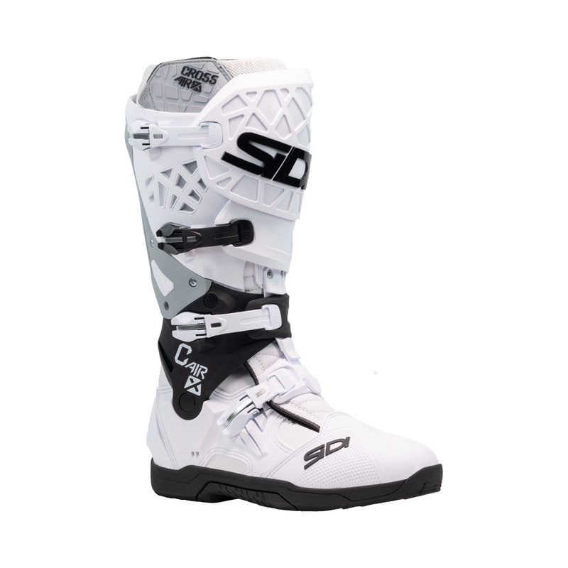 "SiDi Crossair X" motociklininko batai juodai balti