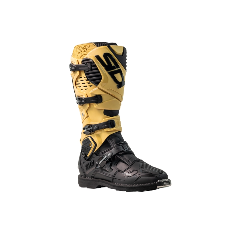 SiDi Crossfire 3 motociklininko batai aukso ir juodos spalvos