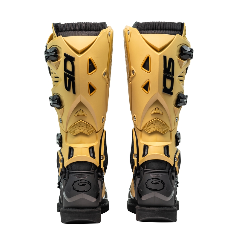 SiDi Crossfire 3 motociklininko batai aukso ir juodos spalvos