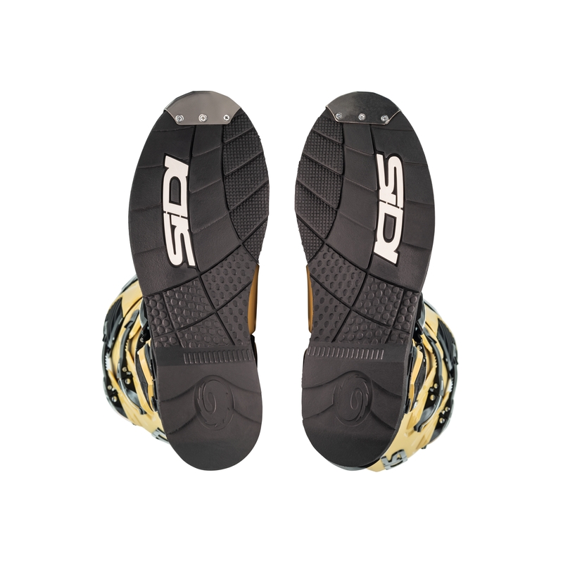 SiDi Crossfire 3 motociklininko batai aukso ir juodos spalvos