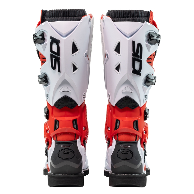 SiDi Crossfire 3 motociklininko batai raudonos ir baltos spalvos