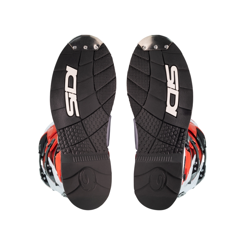SiDi Crossfire 3 motociklininko batai raudonos ir baltos spalvos