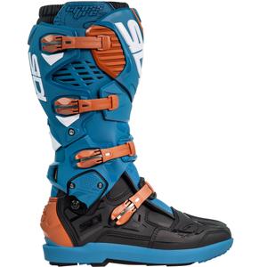 Motociklininko batai SiDi Crossfire 3 SRS blue-bronze