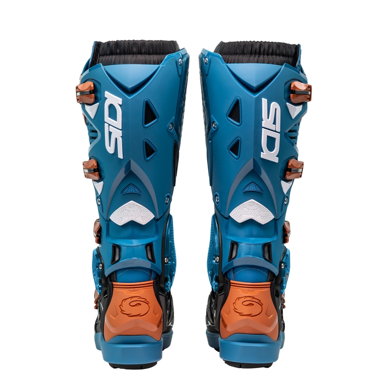 Motociklininko batai SiDi Crossfire 3 SRS blue-bronze
