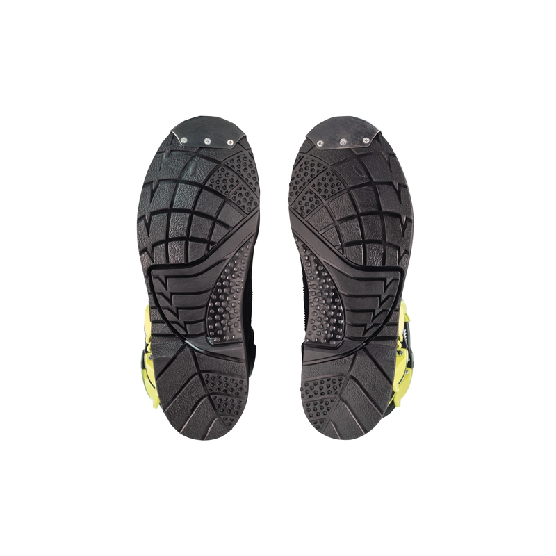 Vaikiški motokroso bateliai SiDi Flame black-yellow