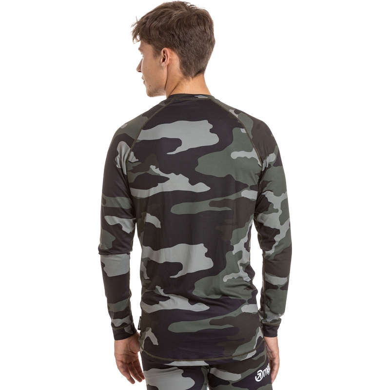 Vyriški termo marškinėliai Meatfly Avery camo
