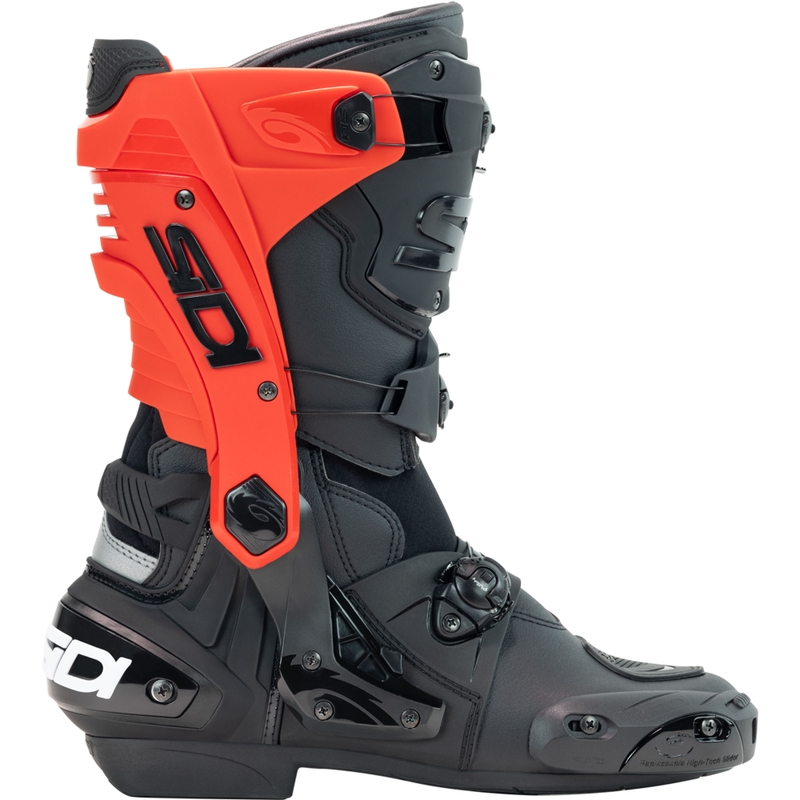 SiDi Rex juodi ir raudoni motociklininko batai