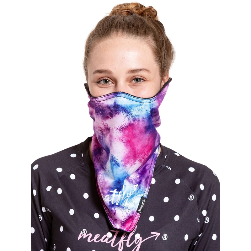 "Meatfly" Frosty kaklo šildyklė violetinė-rožinė