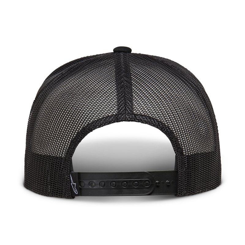 Alpinestars 3D Ageless Trucker kepuraitė juodai raudona