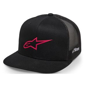 Alpinestars 3D Ageless Trucker kepuraitė juodai raudona