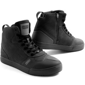 "Rebelhorn Spike" juodi odiniai motociklininko batai