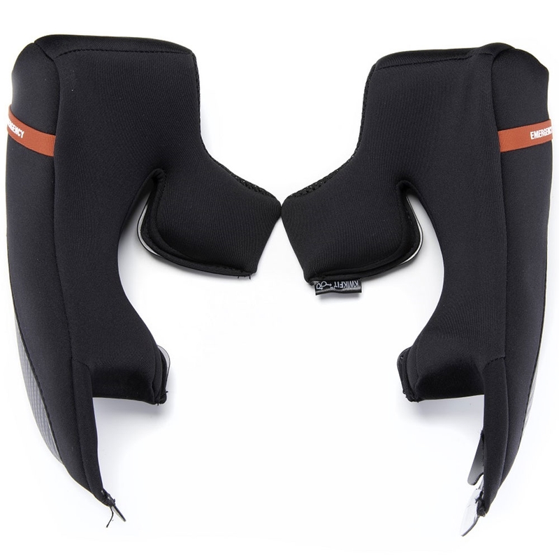 Bamperis šalmams SCORPION EXO-R1 EVO juodas