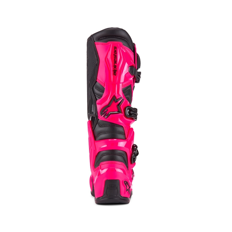 Alpinestars TECH 7 motokroso batai rožinės ir juodos spalvos