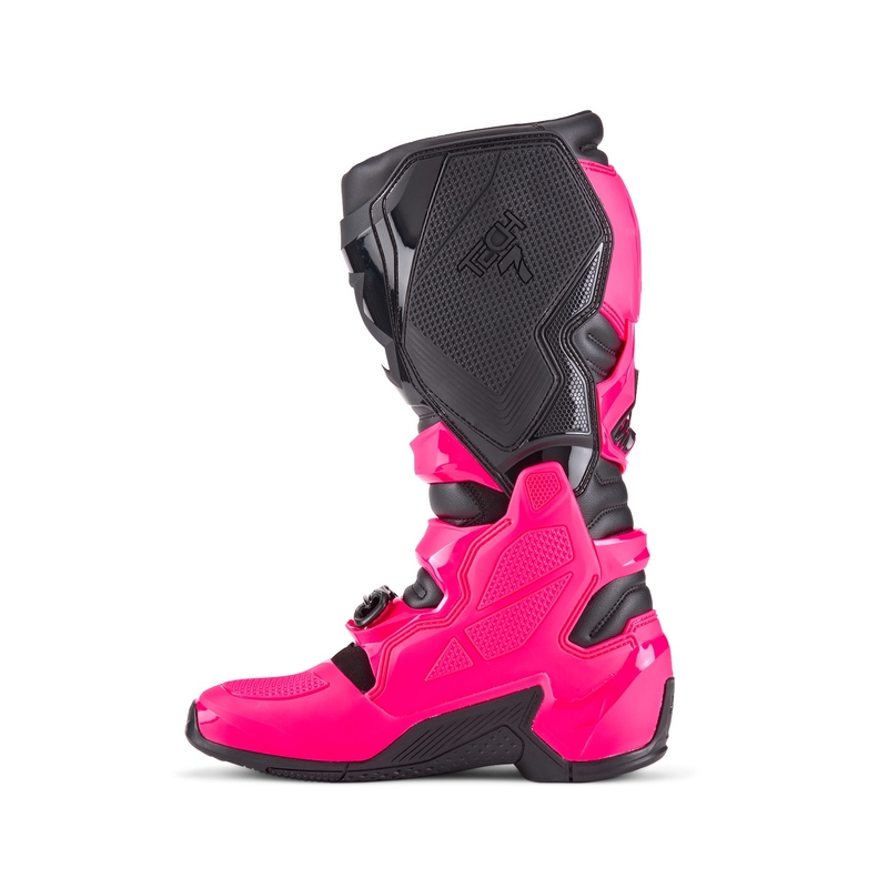 Alpinestars TECH 7 motokroso batai rožinės ir juodos spalvos