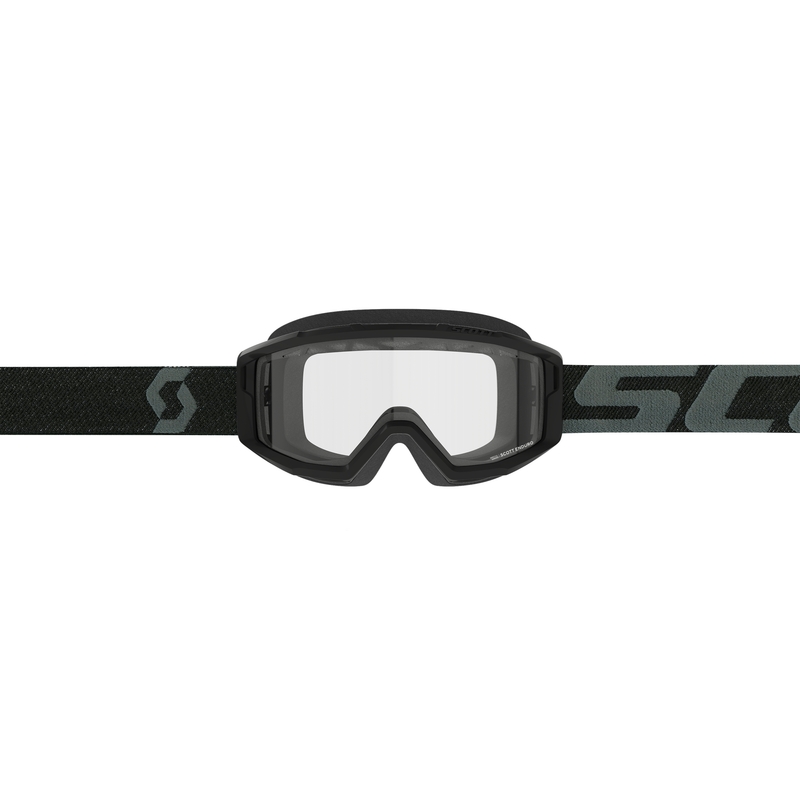 SCOTT Primal Enduro motokroso akiniai juodi su skaidriu stiklu