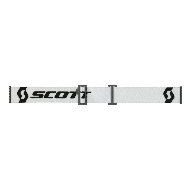 Motokroso akiniai SCOTT Primal Clear balti su skaidriu stiklu