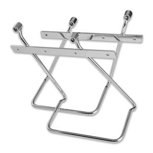 Bagažinių su atlošu atraminiai rėmai HONDA VT1100 C3 Aero chromuoti