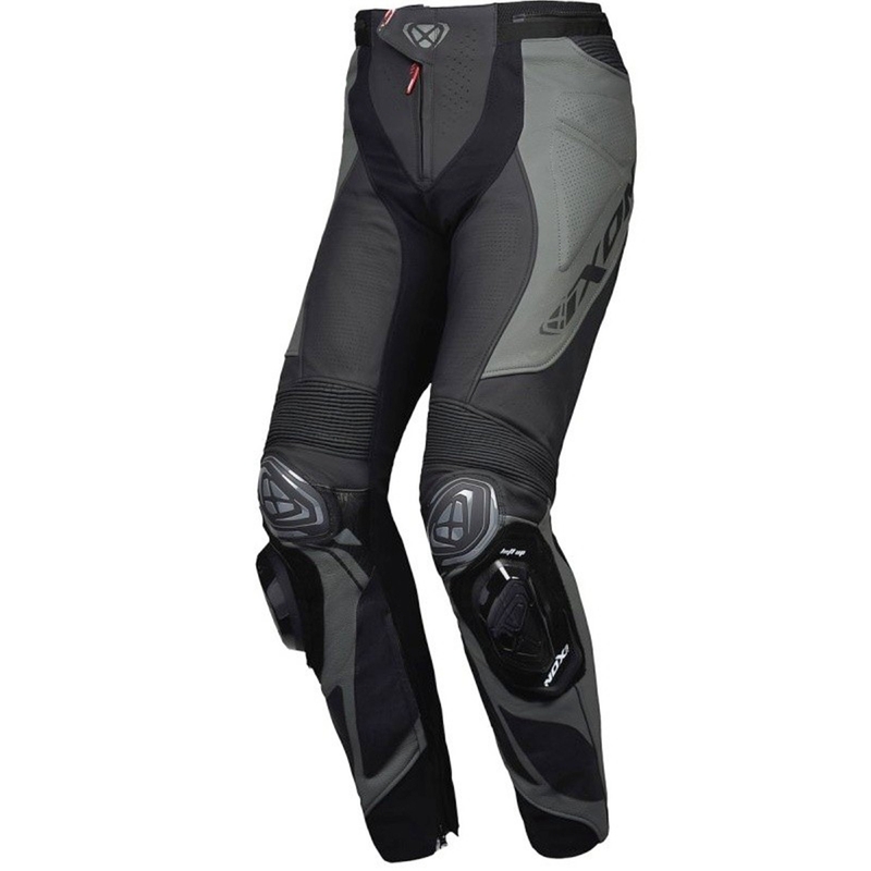 IXON Vortex 3 juodos odinės motociklininko kelnės