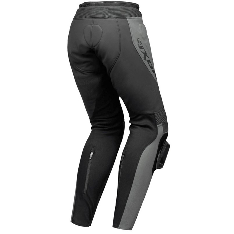 IXON Vortex 3 juodos odinės motociklininko kelnės