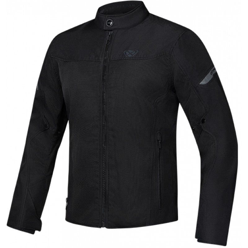 IXON Fresh Slim juoda motociklininko striukė